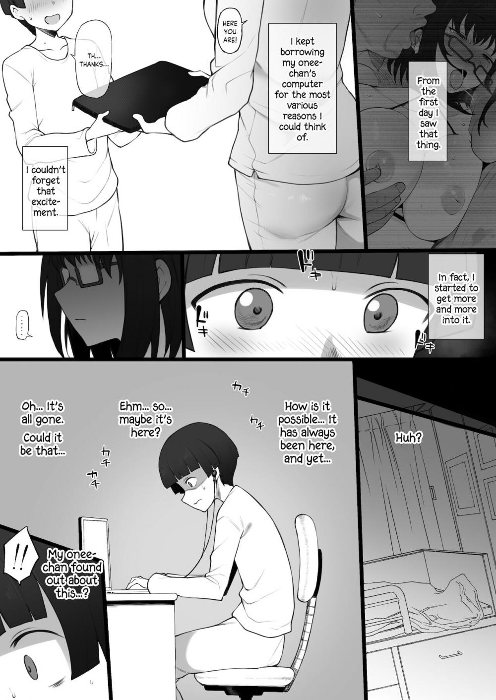 Hentai Manga Comic-On the Laptop My Beloved Big Sister Lent Me-Read-14